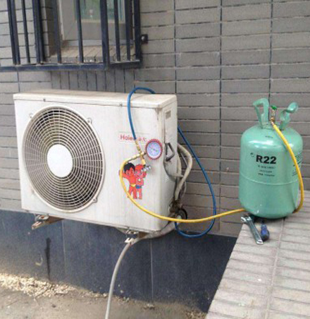 桑日空调加氟